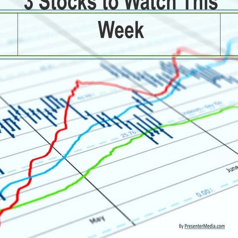 3 Stocks to Watch This Week
