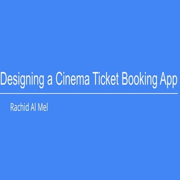 Movie App Case Study 1 google UX Design