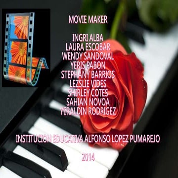 Movie maker.proyecto