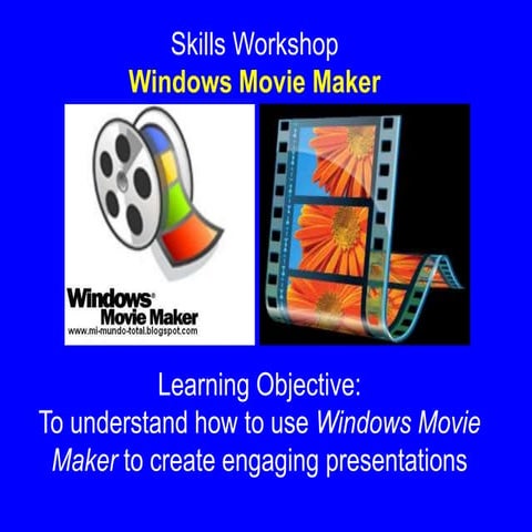 Movie maker (for beginners)