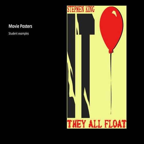 Movie Poster -student examples | PPTX