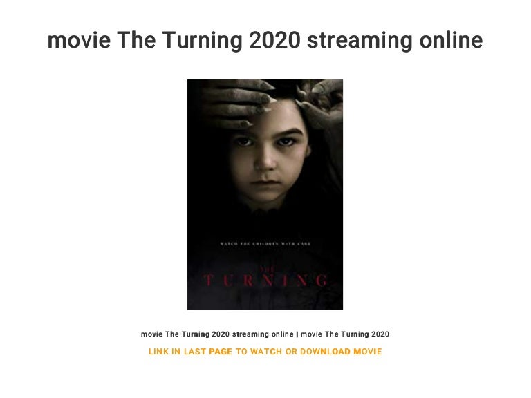 Movie The Turning 2020 Streaming Online