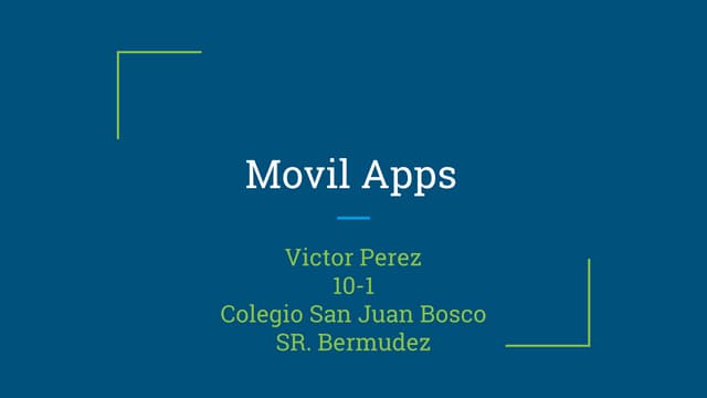 Movil apps victor perez 10 1