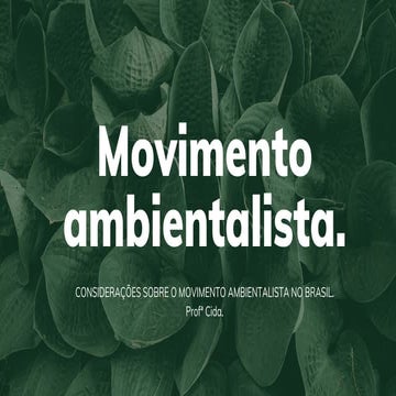 Movimento ambientalista 2.pdf
