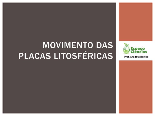 CN7-Movimento das placas litosfericas