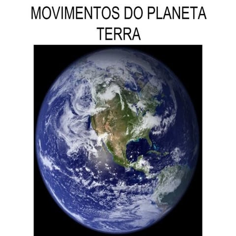 Movimentos terra e fusos horários