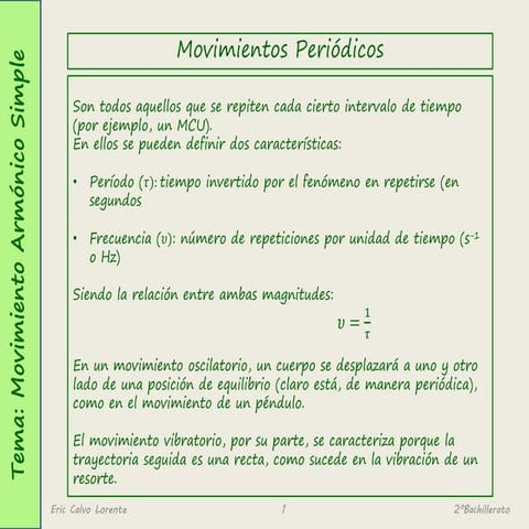 Movimiento armónico simple