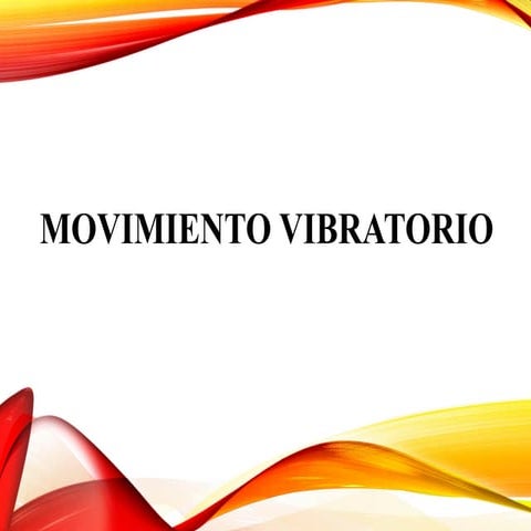 Movimiento armonico simple