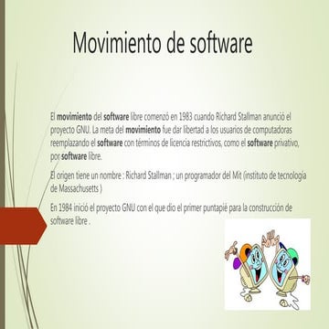 Que es linux y que es Software Libre | PDF