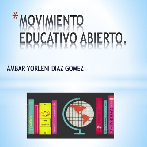 Movimiento educativo abierto