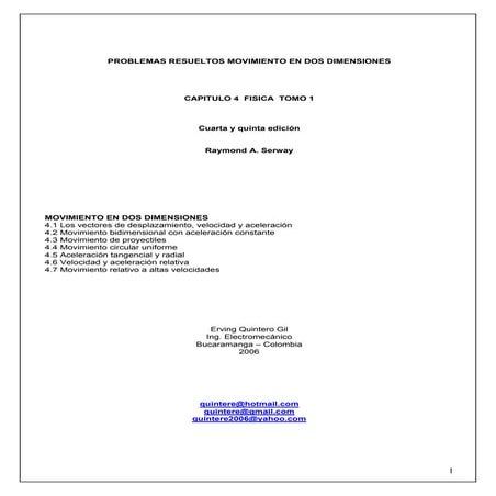 Movimiento parabolico