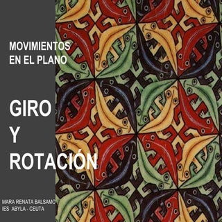 Movimientos en el plano: giro