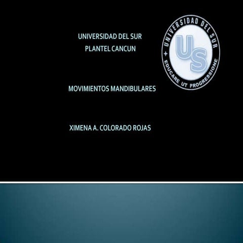 Movimientos mandibulares | PPTX