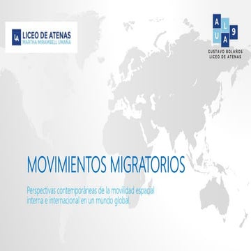 Movimientos migratorios