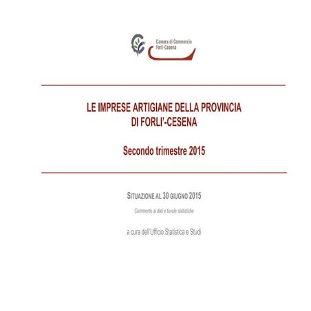 Movimprese artigiani 2015__2_trimestre 2015