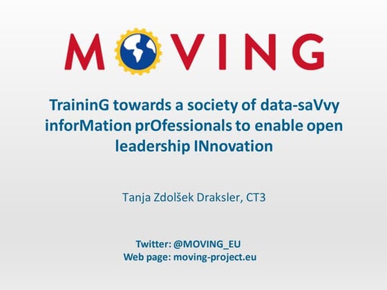 MOVING presentation at JSI