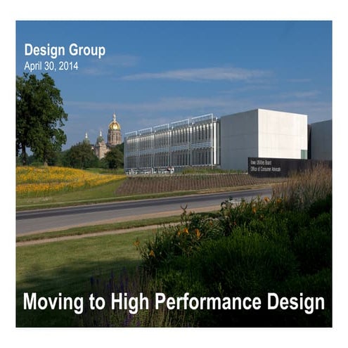 Moving to High Performance Design | PPT