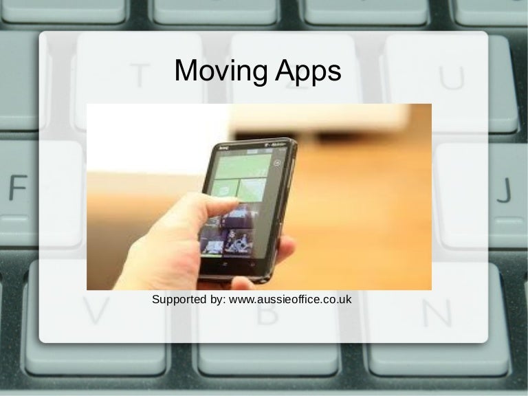 Moving apps