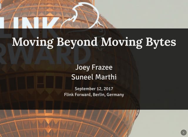 Moving beyond moving bytes