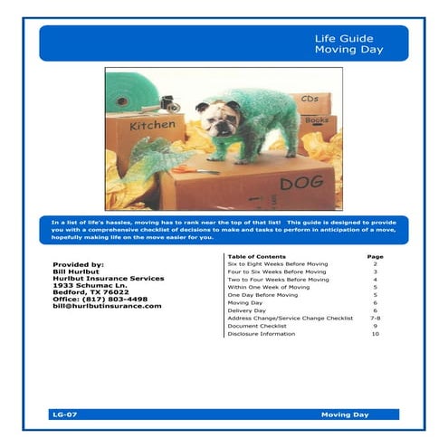 Moving day | PDF