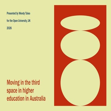 Navigating the Third Space in Australian Higher Education | PDF