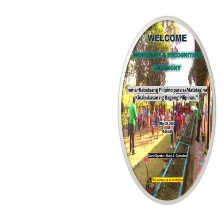 MOVING UP and recognition ceremony ceremony | PPT