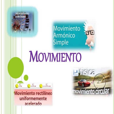 Movimiento en física | PPTX