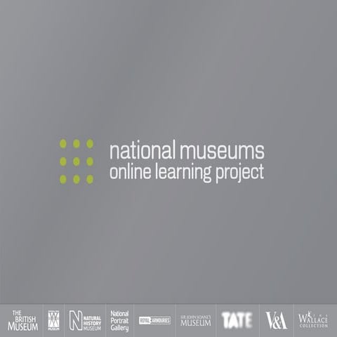 Museums and the Web 2009: E-Learning workshop