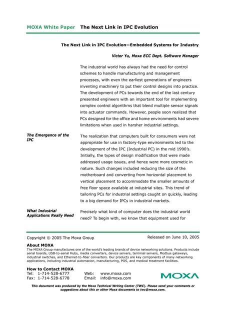 The Next Link in IPC Evolution