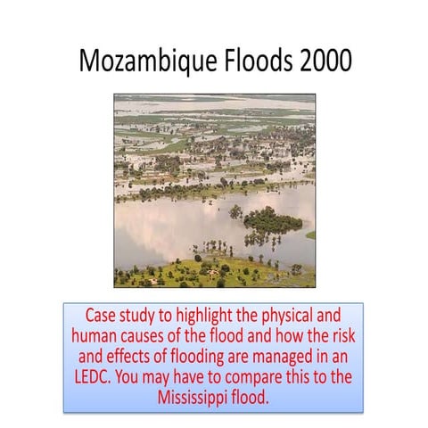 Mozambique Floods 2000