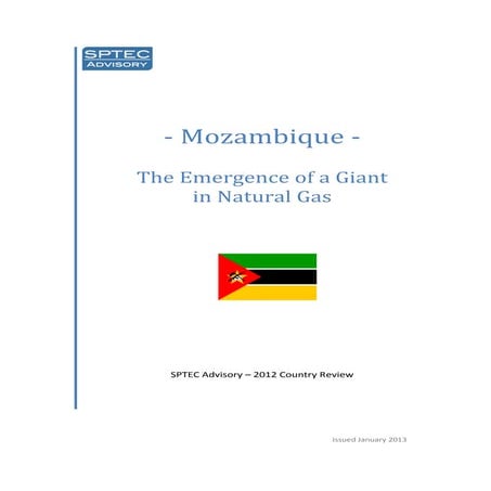 Mozambique the emergence of a giant in natural gas