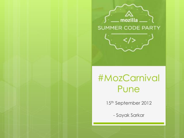MozCarnival Pune