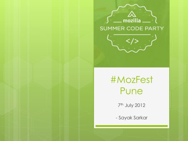 Mozfest Pune