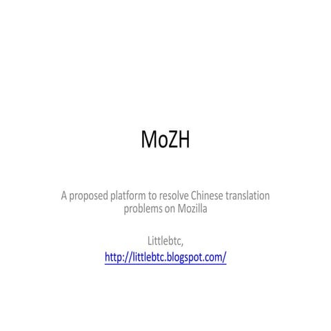 MoZH propose