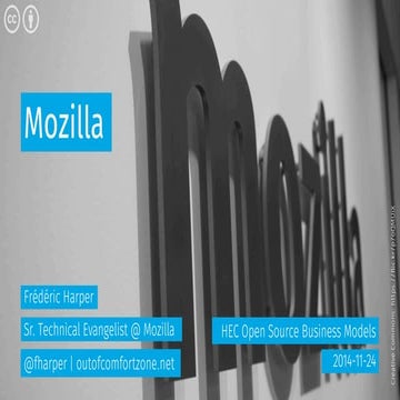Mozilla - HEC Open Source Business Models - 2014-11-24
