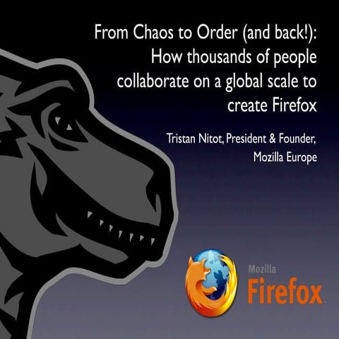 How thousands of people collaborate on a global scale to create Firefox