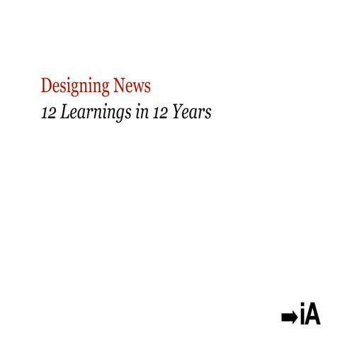 Oliver Reichenstein's presentation to #MozNewsLab