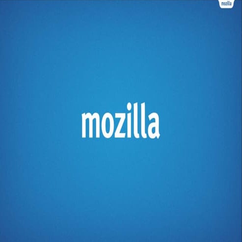 Mozilla and Areas of contributions