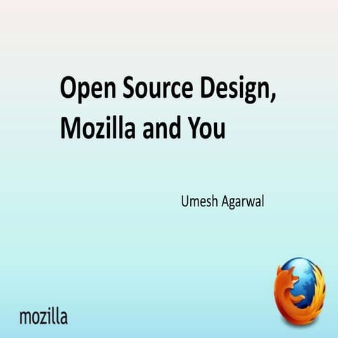 Mozilla design