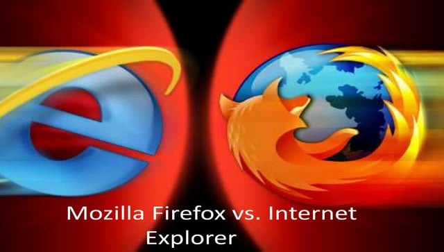 Mozilla firefox vs internet