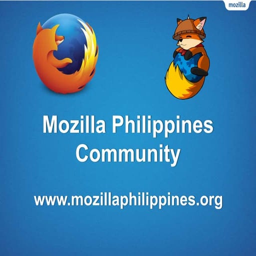 Mozilla in the Philippines (DevCon Summit 2013)