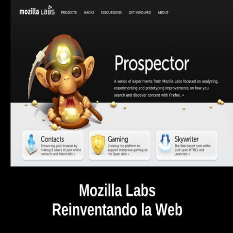 Mozilla Labs: Reinventando la web