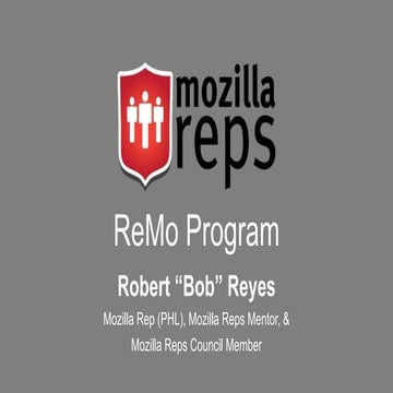 Mozilla Reps Program