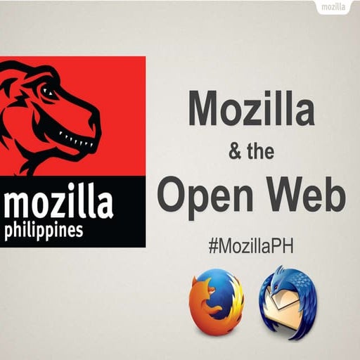 Mozilla & the Open Web