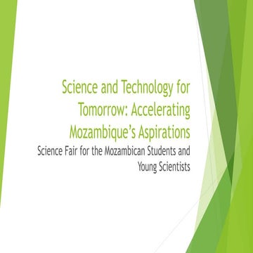 MozSSP 2015 Conferences on Science and Technology for Tomorrow