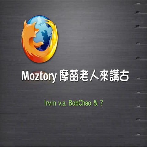 Moztory 摩茲老人來講古