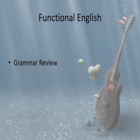 Parts of Speech and Morphology