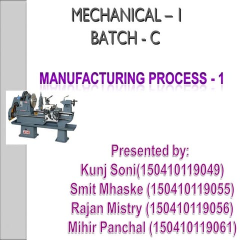 Machining Process