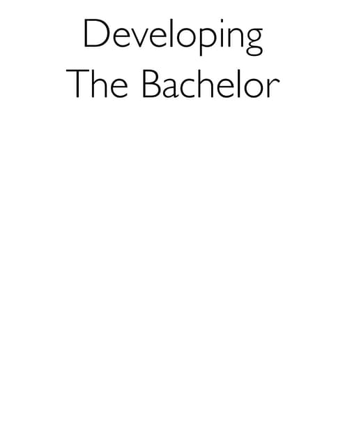 Mp24: The Bachelor, a facebook game