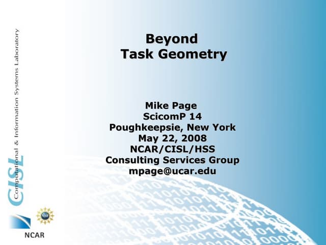 Mpage Scicomp14 Bynd Tsk Geom